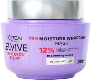 L'Oreal Paris - Hair Mask, Moisturising & Plumping, Elvive Hyaluron Plump M&hellip;