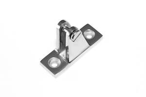 Bimini Canopy Fittings: Deck Hinge (Angled Side Mount)