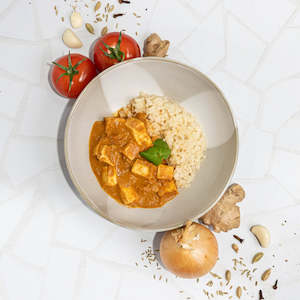 Ready To Eat Meals: Butter Paneer with Cauliflower Rice -(Keto)