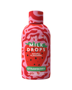 VitalZing MilkDrops Strawberry 40ml – KetoEasy