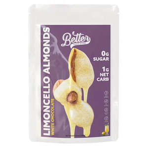 Fibre: Keto Limoncello Chocolate Almonds 170g x 1 Bag