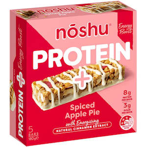 Noshu Protein + Apple Pie Energy Boost bars