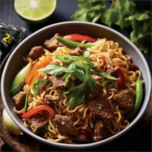 Recipes: Noodle Stir Fry (using Qetoe Noodles)