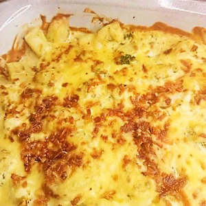 Recipes: ~ Cheesy Vegetable Bake Recipe (using Soup & Spinach Powder)