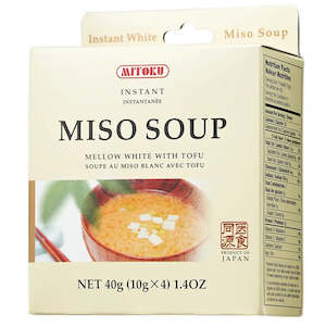 Gut Health: Instant MISO Soup 4 x 10g sachets