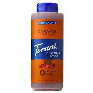 Torani Caramel Beverage Sauce - Zero Carb + Zero Calorie
