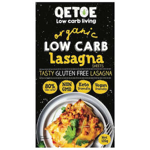 Qetoe Organic Low Carb Lasagna