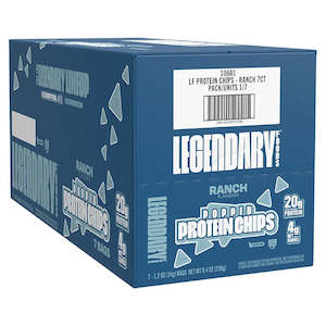 Legendary Popped Protein Chips - Ranch [Box of 7]