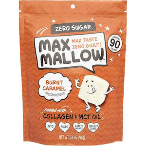 Snacks: Max Mallow - Caramel Sugar-free Marshmallows