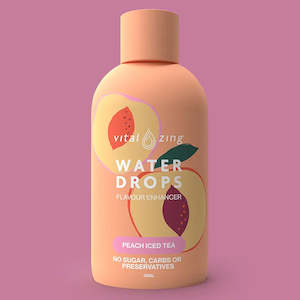 Soup: Water drops - Peach Iced Tea NEW!