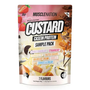 Custard Pudding Ice-cream Mix Protein - 7 Sample Pack