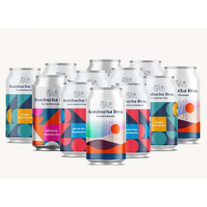 Made To Order: Made to your Order - non-alcoholic Kombucha 12 cans mixed pack