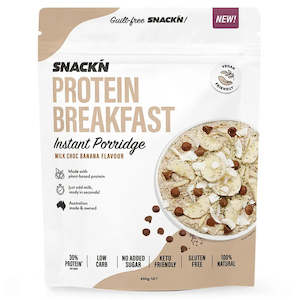 Back In Stock: Instant Protein Porridge - Milk Choc Banana