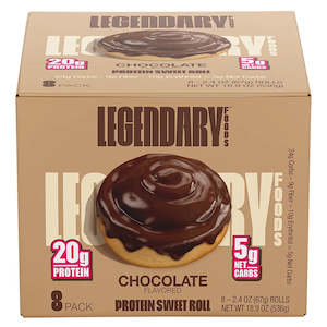 Legendary Protein Sweet Roll - Chocolate Box of 8 [Save $11]
