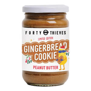 Gingerbread Cookie Peanut Butter