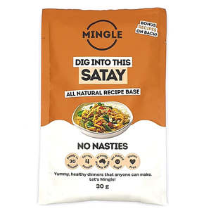 Dinner: Mingle Satay Recipe Base