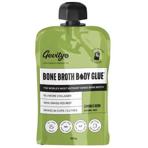 Soup: Bone Broth - Gevity Lemon Herb Body Glue Pouch