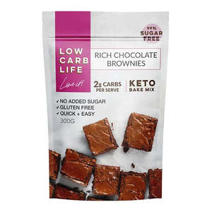 New: Low Carb Life - Rich Chocolate Brownies