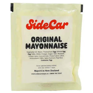 Ingredients: SideCar Mayonnaise Sample
