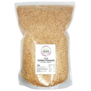 Organic Whole Golden Flaxseed 2kg special