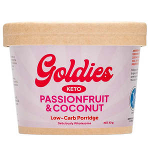 Flavour: Goldies Porridge - Passionfruit Coconut Pottle