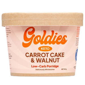 Flavour: Goldies Porridge - Carrot Cake and Walnut Pottle