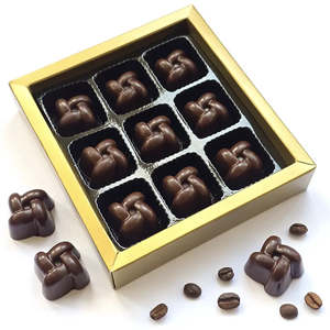 Desserts: Artisan Dark Coffee Chocolates