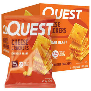 Fibre: Quest Cheese Chips 2.0 [Box of 8]