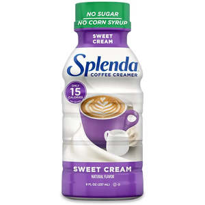 Ingredients: Splenda Sweet Cream Coffee Creamer