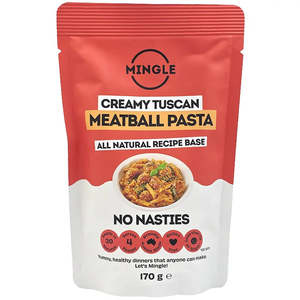 Ingredients: Mingle Meatball Pasta Recipe Base Sauce