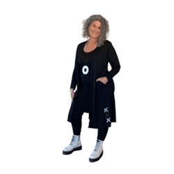 Dresses: MERINO SIDE SPLIT (12+16)