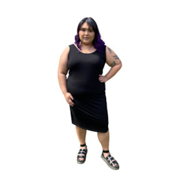 MERE CAMI BLACK (12,14)