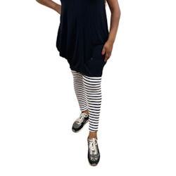 Pants Skirts: PB1 STRIPES UP LEGGING