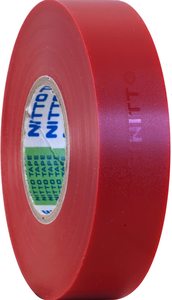 NITTO Electrical PVC Insulation Tape HD Premium, 19MM X 20M, RED
