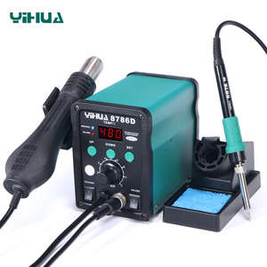 Soldering: YIHUA 8786D SMD Rework Soldering Station – Hot Air Gun & Soldering Iron