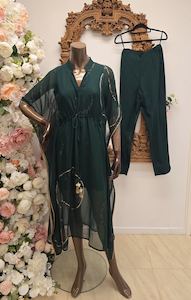 Kaftans Abayahs: K133 (matching pants)