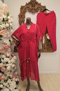 Kaftans Abayahs: K132 (matching pants)