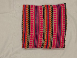 Hireage: Festival Stripe Artisan Weave Cushion