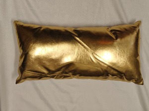Hireage: Golden Gleam Luxe Lounge Cushion