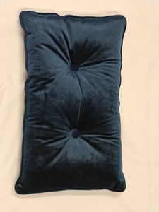 Hireage: Midnight Velvet Tufted Lounge Cushion