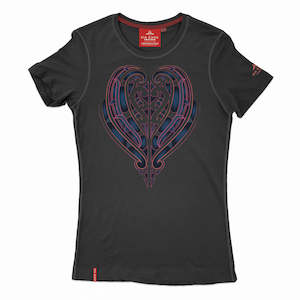 Tee Shirt: Womens Merino T Shirt - Kia Kaha