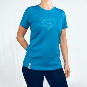 Merino Clothing Kia Kaha: Womens Merino T Shirt - Kia Kaha