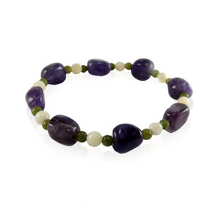 Products: GBA-KGB8a Amethyst Bracelet Mixed