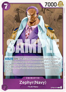 Wings Of The Captain: Zephyr (Navy) [Wings of the Captain]