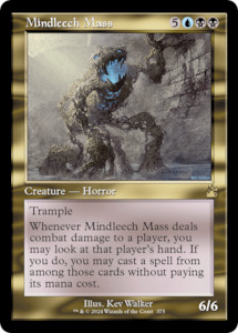 Wilds Of Eldraine Pre Orders: Mindleech Mass (Retro Frame) [Ravnica Remastered]