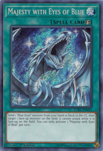 Majesty with Eyes of Blue [LCKC-EN031] Secret Rare