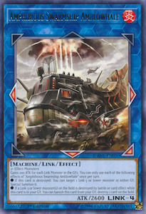 Yugioh Singles: Amphibious Swarmship Amblowhale [DANE-EN050] Rare