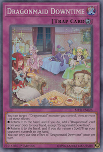 Yugioh Singles: Dragonmaid Downtime [MYFI-EN026] Super Rare