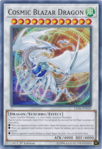 Yugioh Singles: Cosmic Blazar Dragon [LED6-EN029] Common