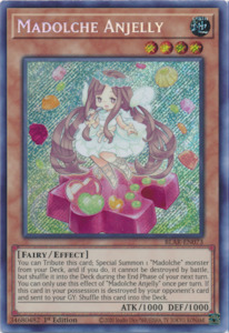 Yugioh Singles: Madolche Anjelly [BLAR-EN073] Secret Rare